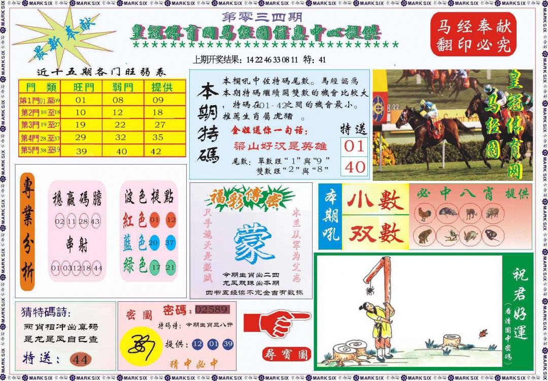 034期体育网马经图[图]