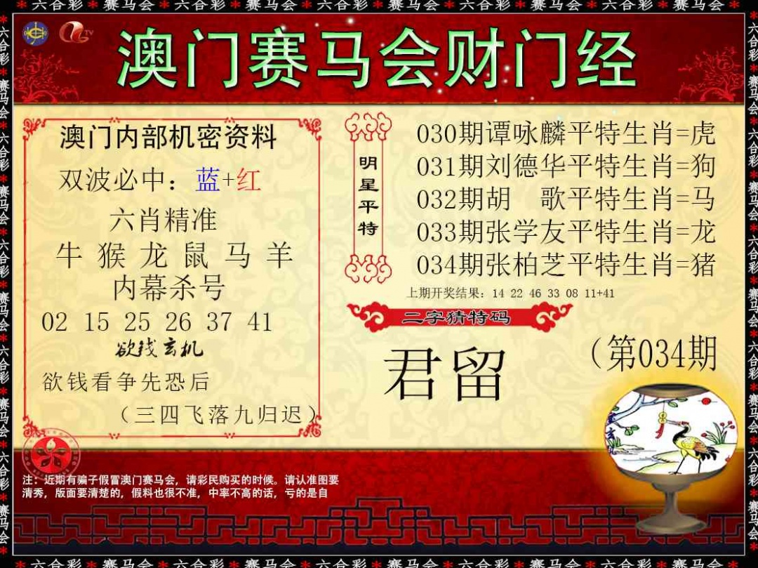 034期财门经[图]