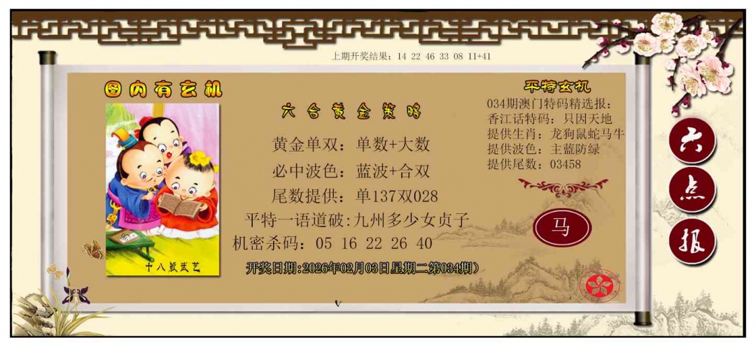 034期黄金策略[图]