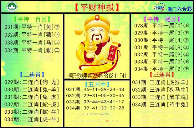 034期平财神[图]