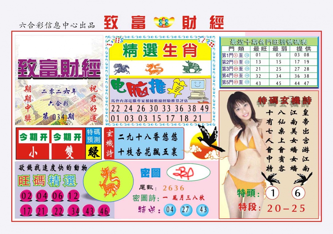 034期致富财经[图]