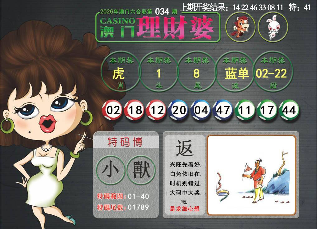 034期澳门理财婆[图]