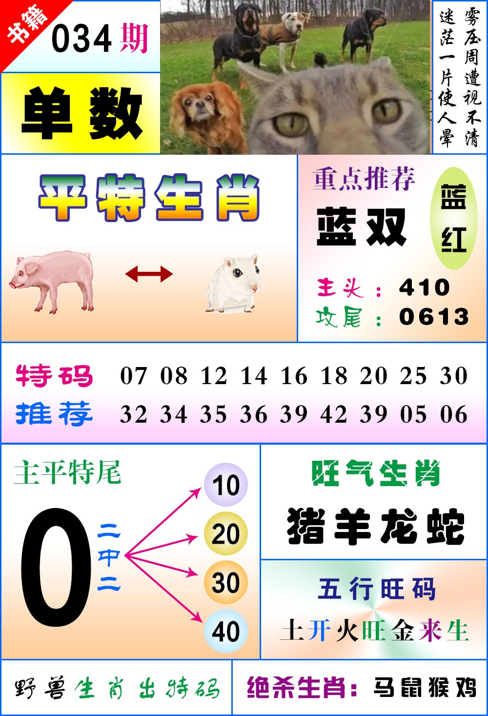 034期澳门风水平特[图]