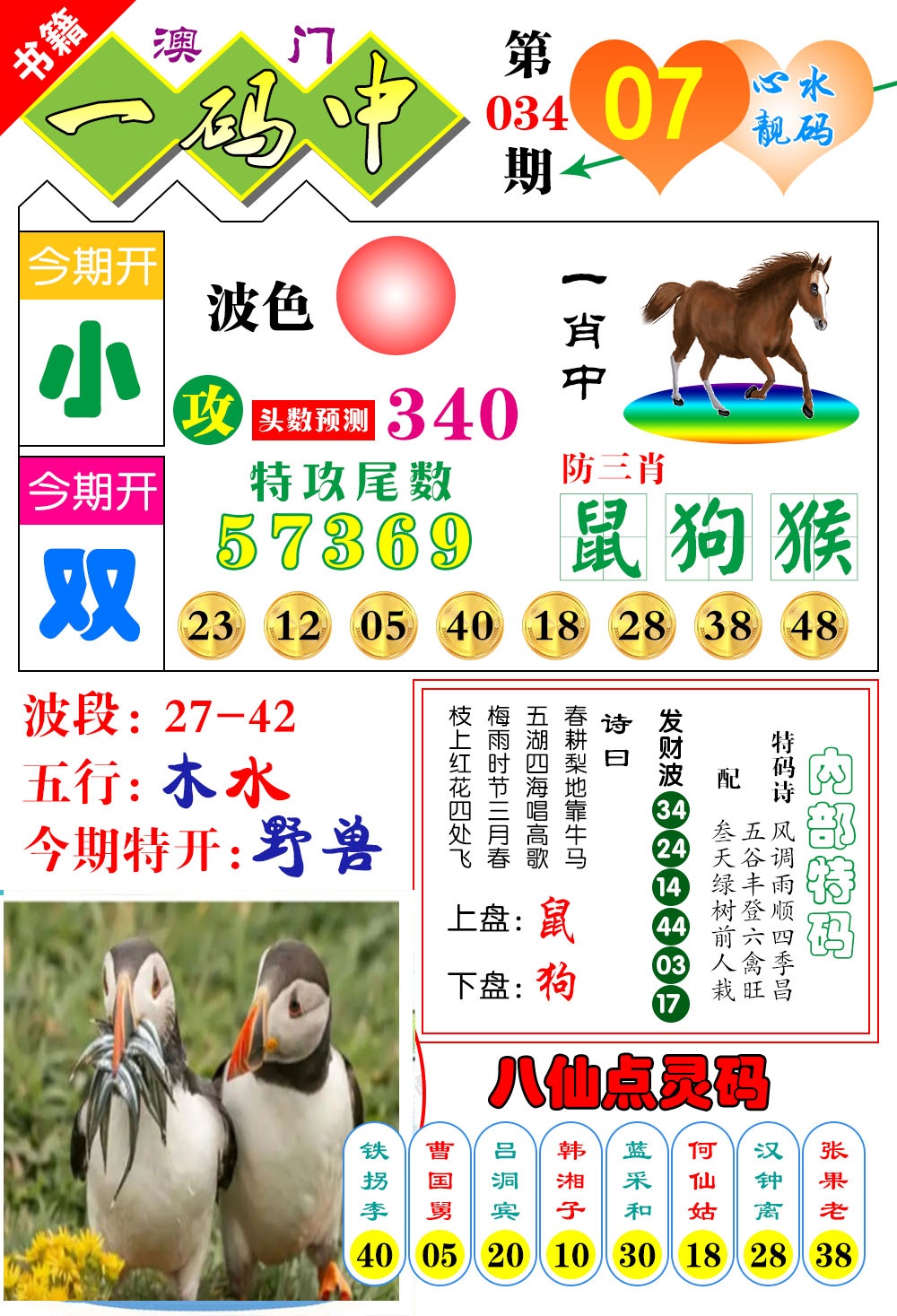 034期澳门发财波[图]