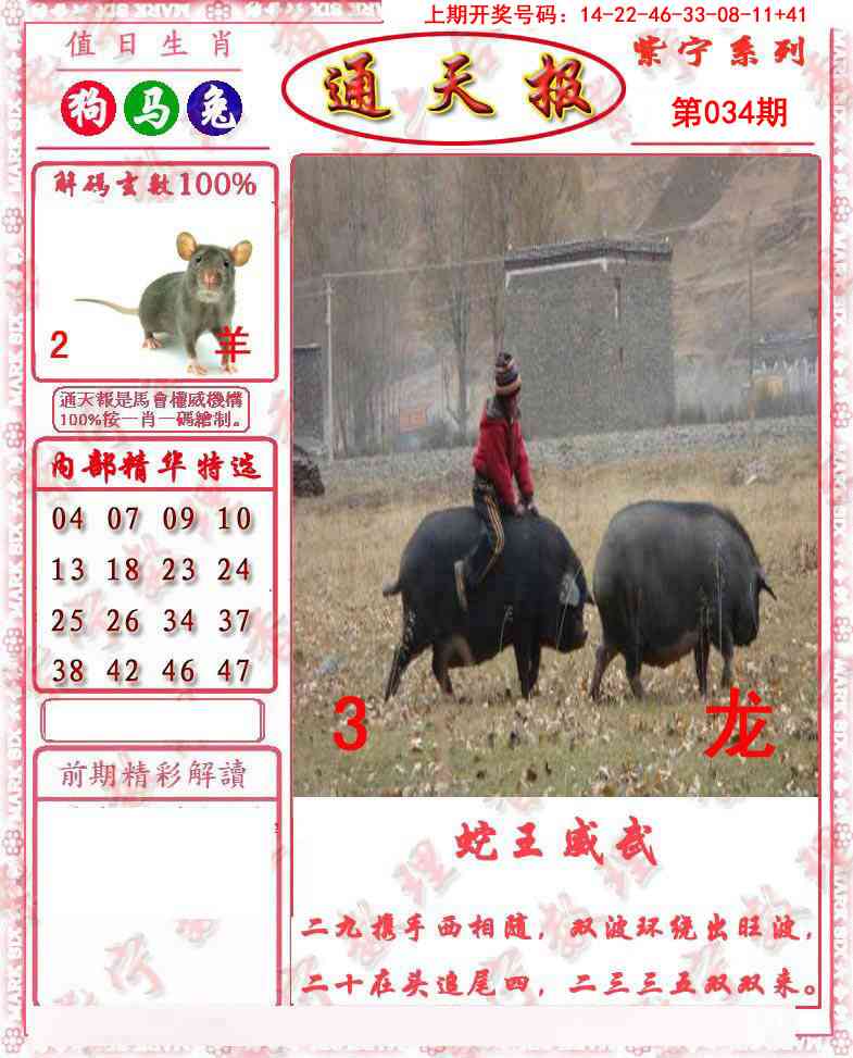 034期救通报[图]