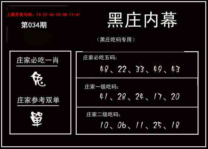 034期黑庄内幕[图]