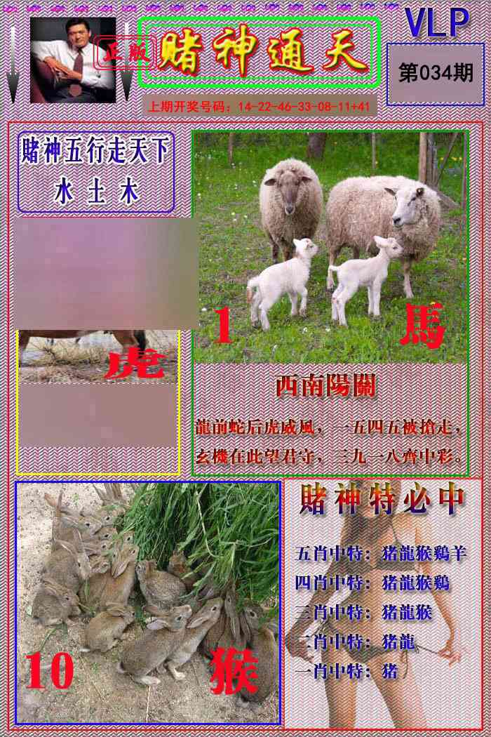 034期赌神通天报[图]