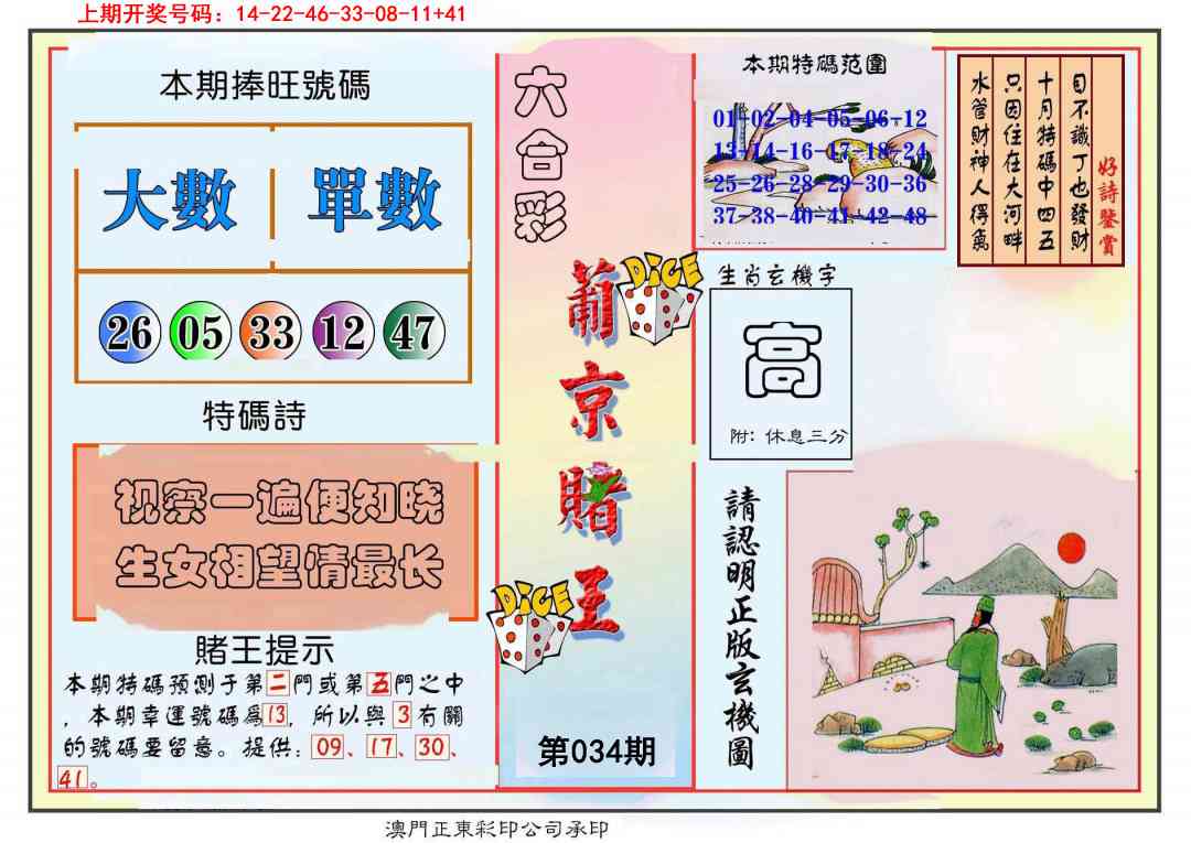 034期葡京赌王彩[图]