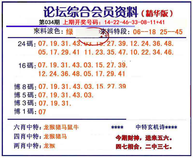 034期综合会员资料[图]