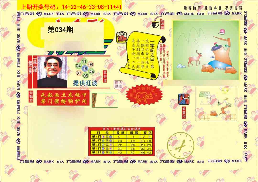 034期特码王[图]