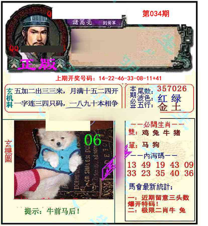 034期正宗孔明[图]