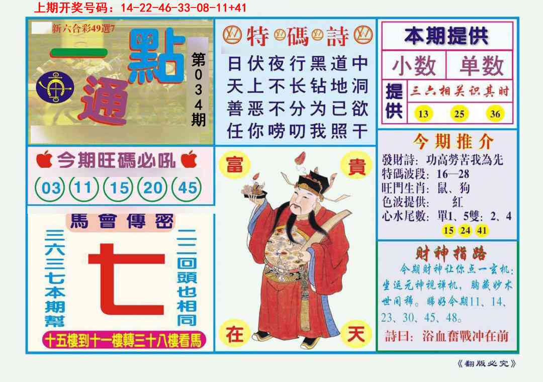 034期一点通[图]