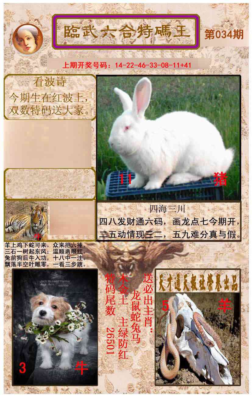 034期临武六合特码王[图]