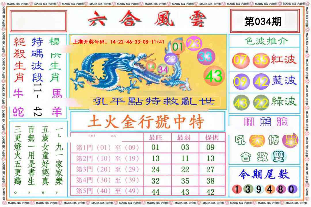 034期六合风云《另版》[图]