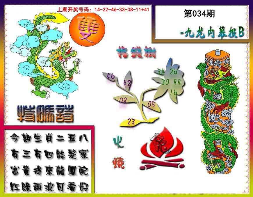 034期九龙内幕特肖图a[图]