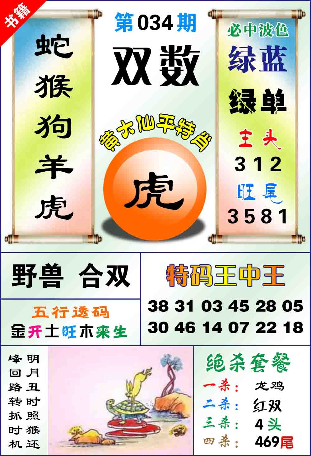 034期澳门平特王中正[图]