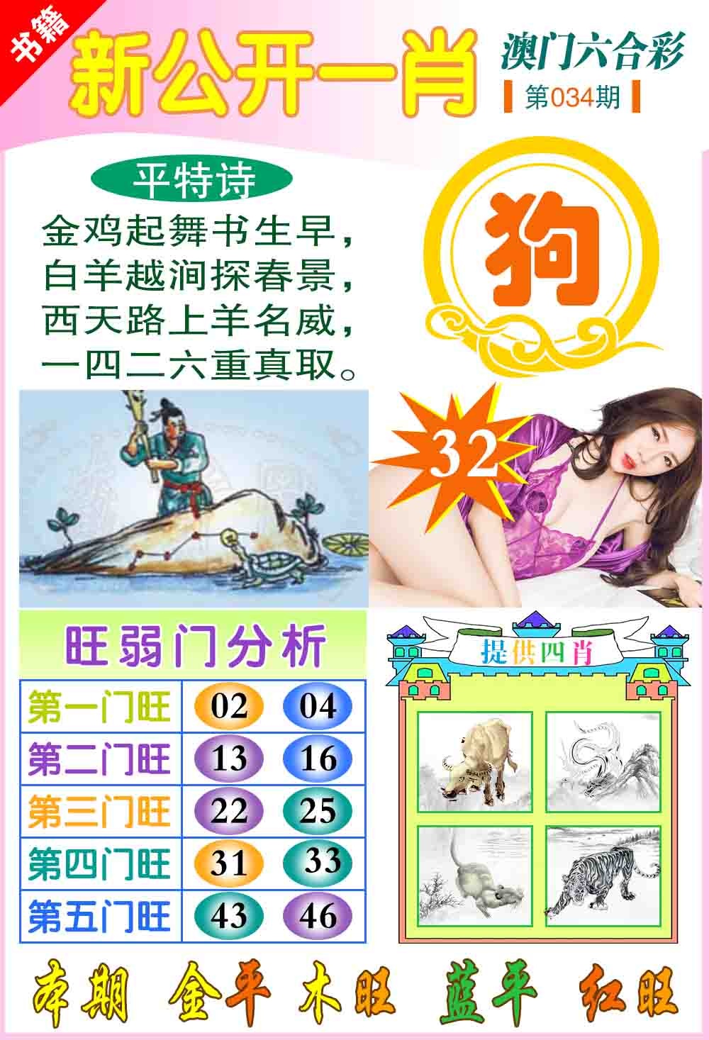 034期新公开一肖[图]